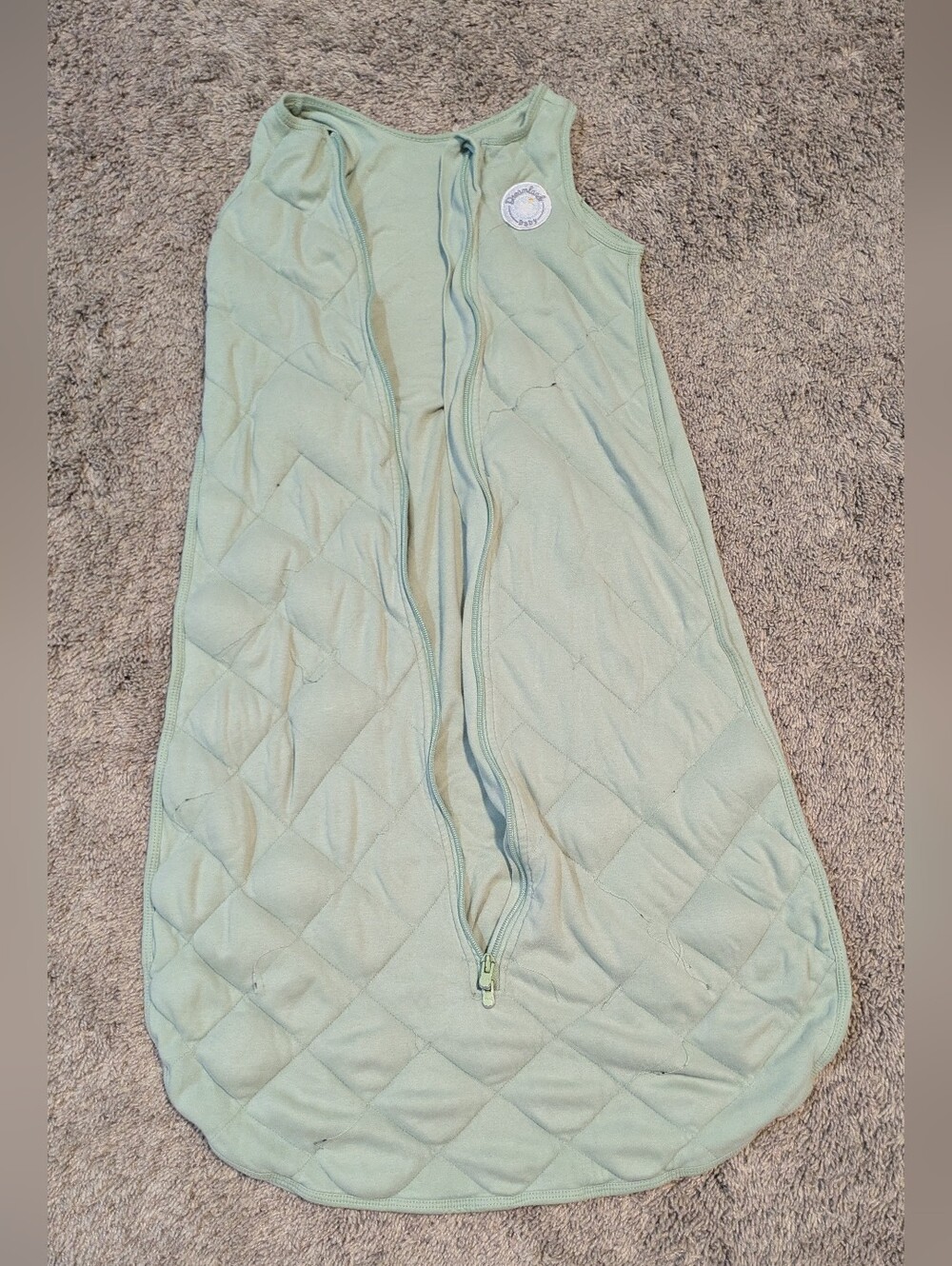 Dreamland Green Weighted Sleep Sack 24-36 Months XL Unisex